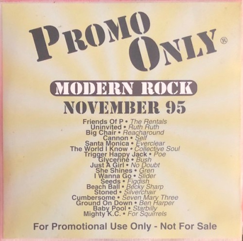Promo Only Modern Rock November 95