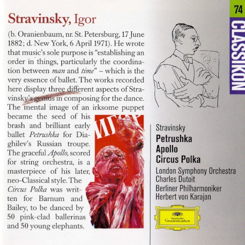 Petruschka / Apollon Musagète / Zirkuspolka