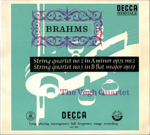 String Quartet no. 2 in A minor, op. 51 no. 2 / String Quartet no. 3 in B-flat major, op. 67