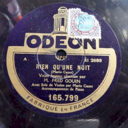 Rien qu'une nuit / C'est ce soir ou jamais