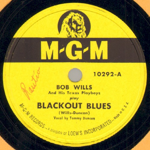 Blackout Blues / Sally Goodin'