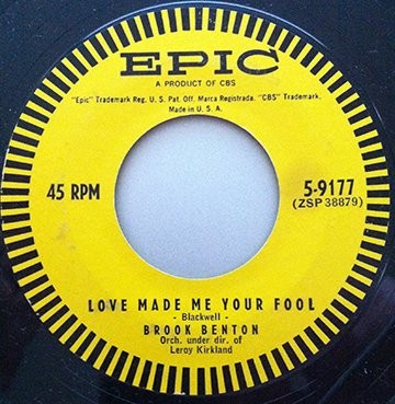 Love Made Me Your Fool / Give Me a Sign