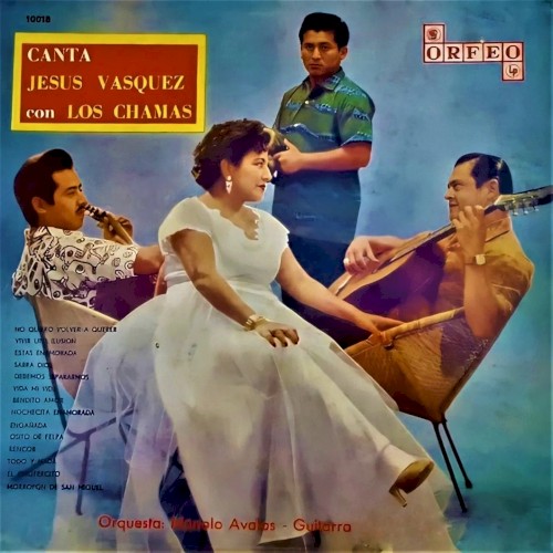 Jesús Vásquez con Los Chamas