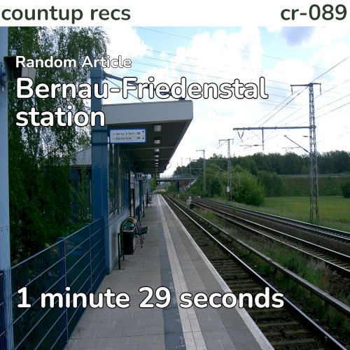 Bernau-Friedenstal station