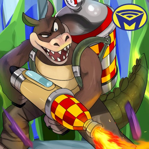 Dingodile (From “Crash Bandicoot: Warped”)