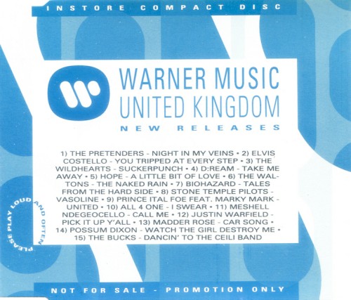 Warner Music United Kingdom New Releases, Volume 68