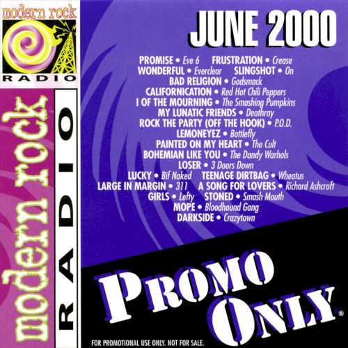 Promo Only: Modern Rock Radio, June 2000