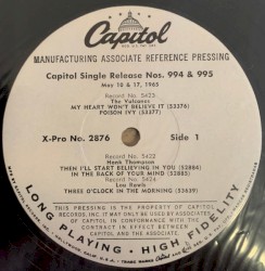 Capitol Single Release