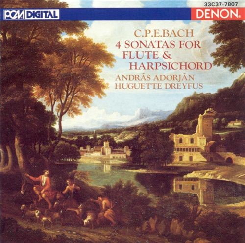 C.P.E. Bach: Four Sonatas for Flute and Harpsichord