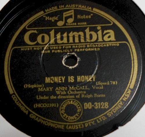 Money Is Honey / My Young and Foolish Heart