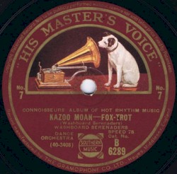 Kazoo Moan / Tiger Rag