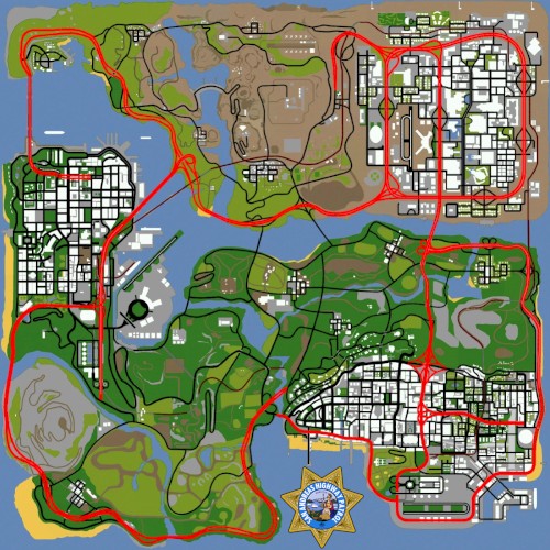 San Andreas Highway System