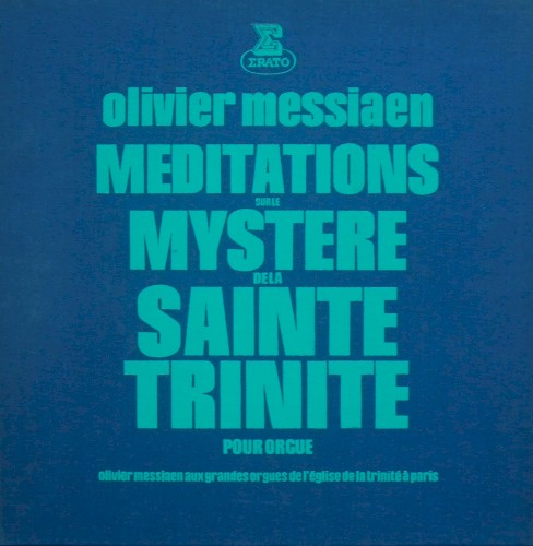Méditations sur le mystère de la Sainte Trinité