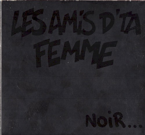 Noir... et rouge aussi un peu