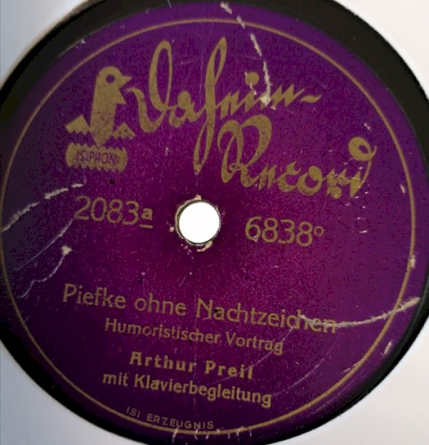 Piefke ohne Nachtzeichen / In der Instruktionsstunde