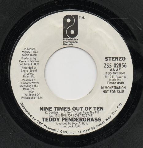 Nine Times Out of Ten