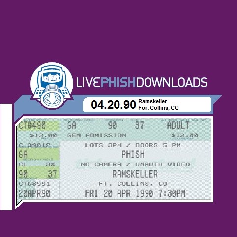 1990-04-20: Ramskeller, Colorado State University, Fort Collins, CO, USA