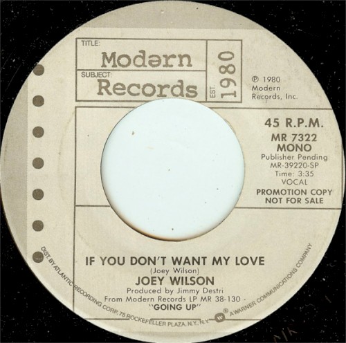 If You Don't Want My Love