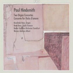 Two Organ Concertos / Concerto for Viola d'amore