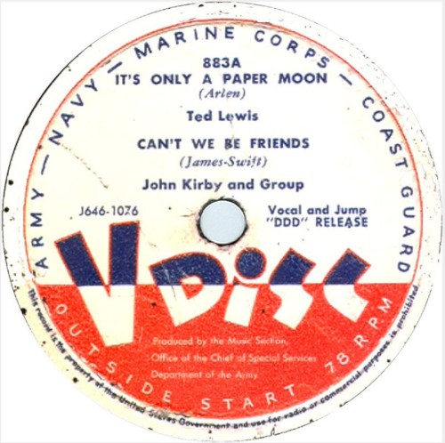 It’s Only a Paper Moon / Can’t We Be Friends / Bess You Is My Woman Now