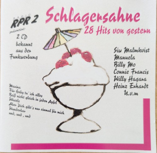 Schlagersahne - 28 Hits von Gestern