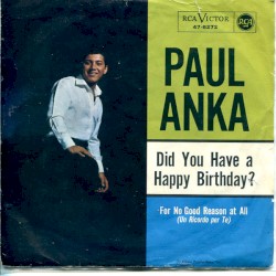 Did You Have a Happy Birthday?