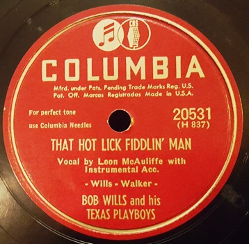 That Hot Lick Fiddlin' Man / Good Time Cake-Walk