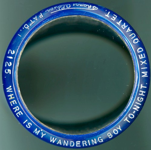 Where Is My Wandering Boy To-Night?