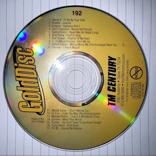 TM Century: GoldDisc 192