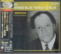 Symphonies No.35 Haffner & No.39