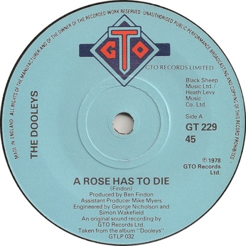 A Rose Has to Die