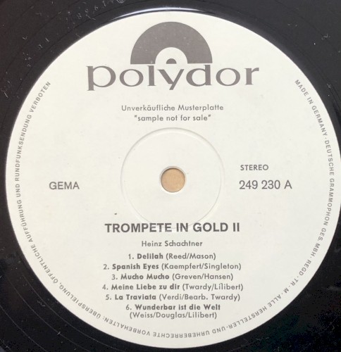 Trompete in Gold 2