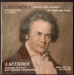 Sonatas nos. 1, 8 & 3 for Violin and Piano