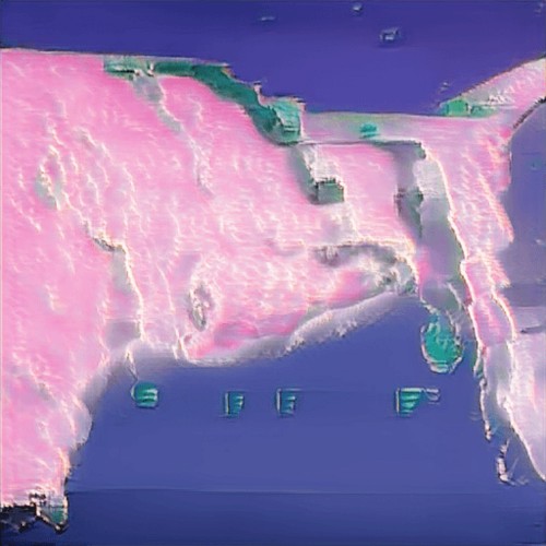 Vaporwave on a Map