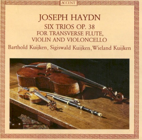 Six Trios op. 38 for Transverse Flute, Violin and Violoncello