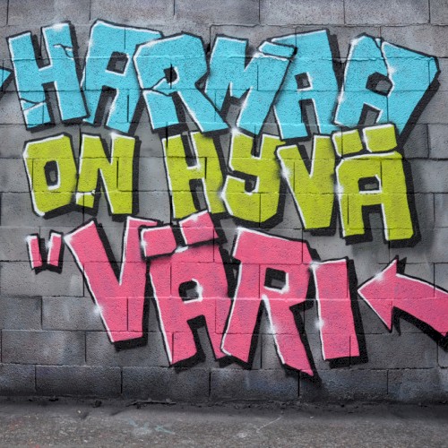 Harmaa on hyvä väri