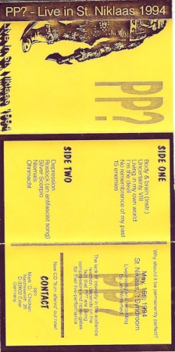 Live in St. Niklaas 1994