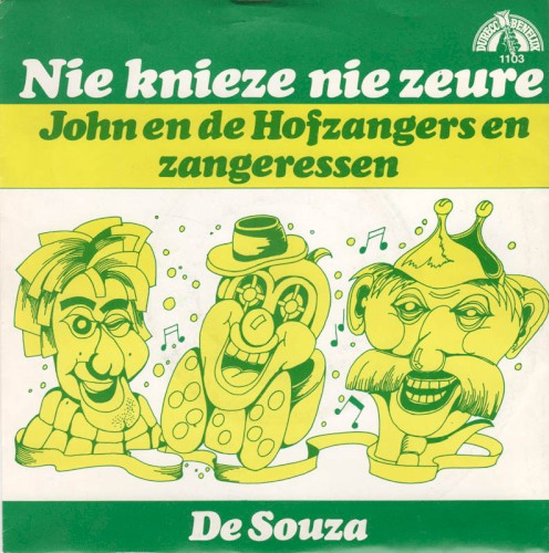 Nie knieze nie zeure / De Sousa