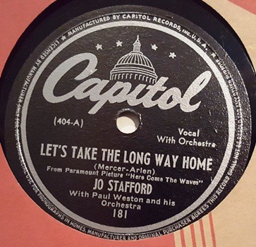 Let’s Take the Long Way Home / I Promise You