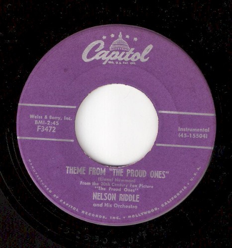 Theme From "The Proud Ones" / The Love of Genevieve