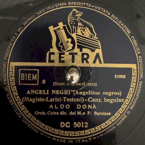 Angeli negri / Valzer dell'ascensore
