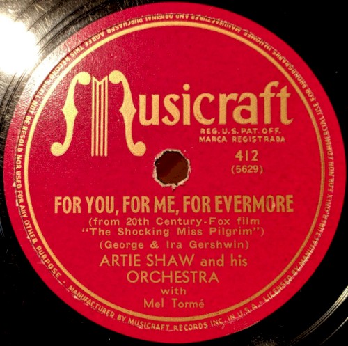 For You, for Me, for Evermore / Changing My Tune