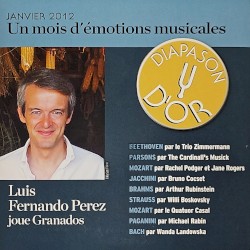 Les Diapason d'or : Janvier 2012