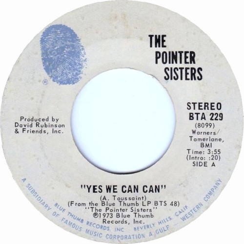 Yes We Can Can / Jada