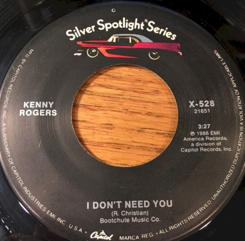 I Don’t Need You / Through the Years