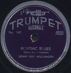 Pontiac Blues / Sonny Boy’s Christmas Blues