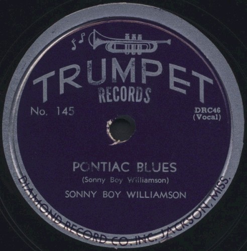 Pontiac Blues / Sonny Boy’s Christmas Blues