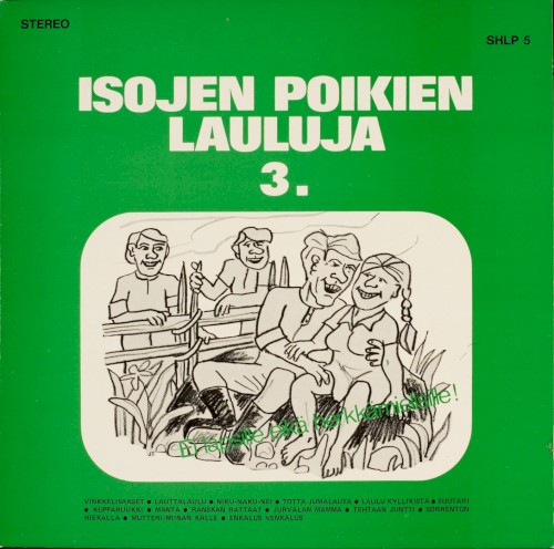 Isojen poikien lauluja 3.