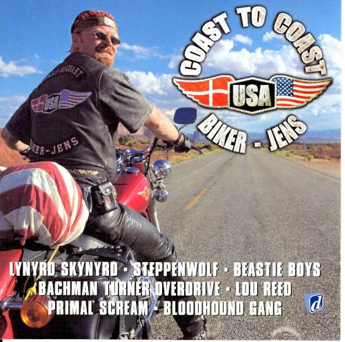 Biker Jens Coast to Coast