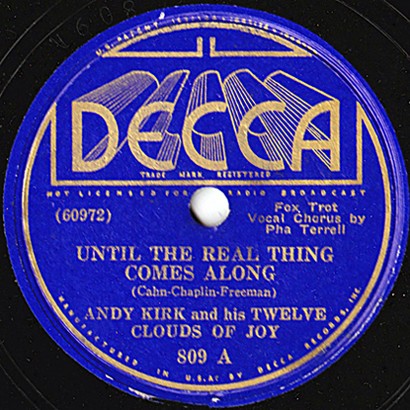 Until the Real Thing Comes Along / Walkin' and Swingin'
